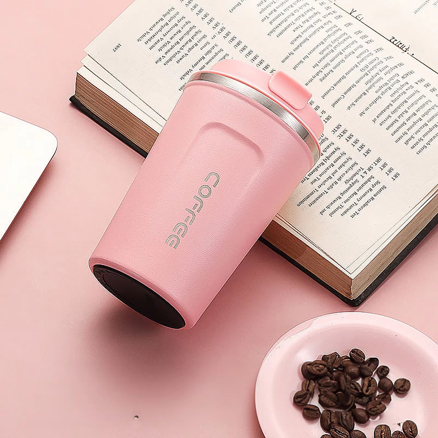 380/510Ml Thermo Coffee Cup Mug Keep Warm Hot Cold for Juice Tea Water Ice Beverage School Insulated Stainless Steel Leakproof