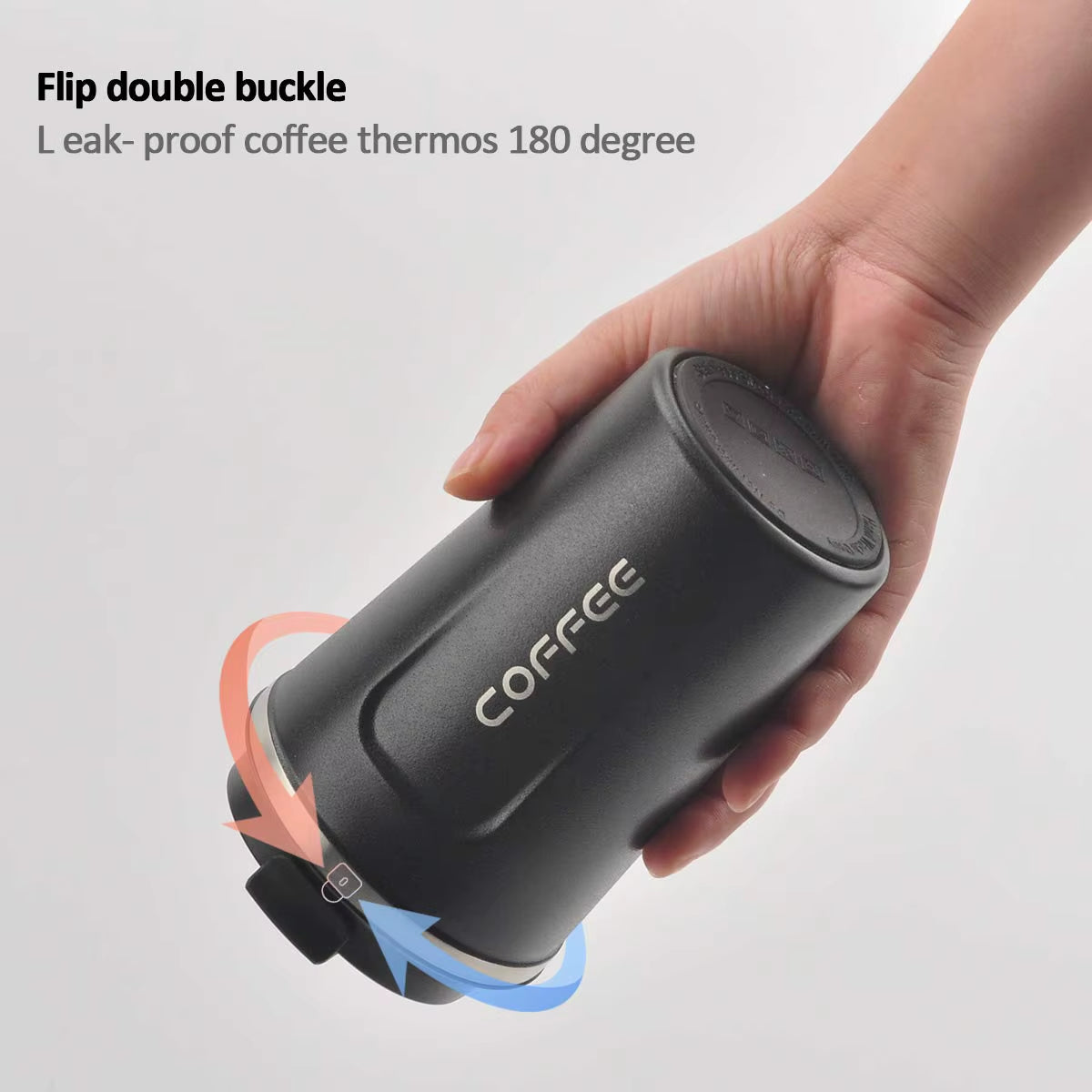 380/510Ml Thermo Coffee Cup Mug Keep Warm Hot Cold for Juice Tea Water Ice Beverage School Insulated Stainless Steel Leakproof