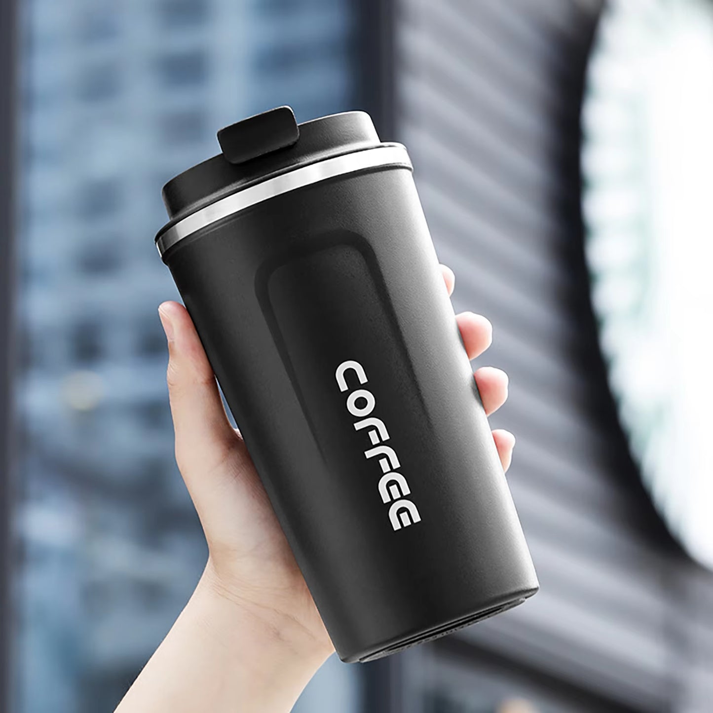 380/510Ml Thermo Coffee Cup Mug Keep Warm Hot Cold for Juice Tea Water Ice Beverage School Insulated Stainless Steel Leakproof