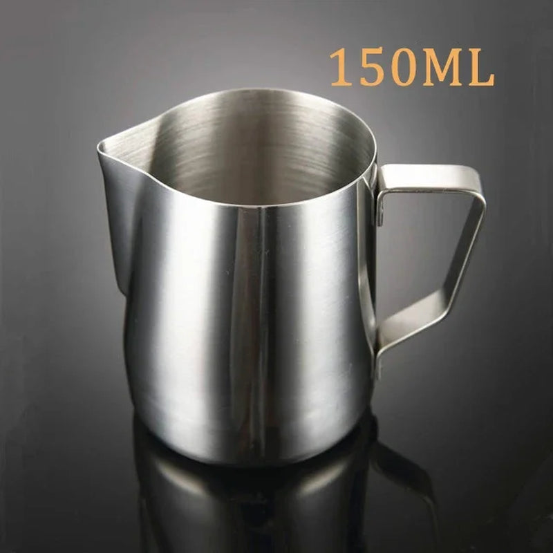 350/600Ml Stainless Steel Milk Jug Espresso Cooker Coffee Barista Frother Pitcher Steaming Frother Latte Cup Coffee Maker