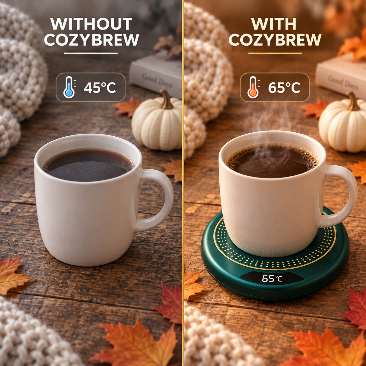 CozyBrew™ Coffee Mug Warmer