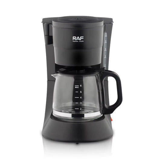 0.6L Electric Drip Coffee Maker – 5-Cup Compact Machine for Home or Office (600W, 220V)