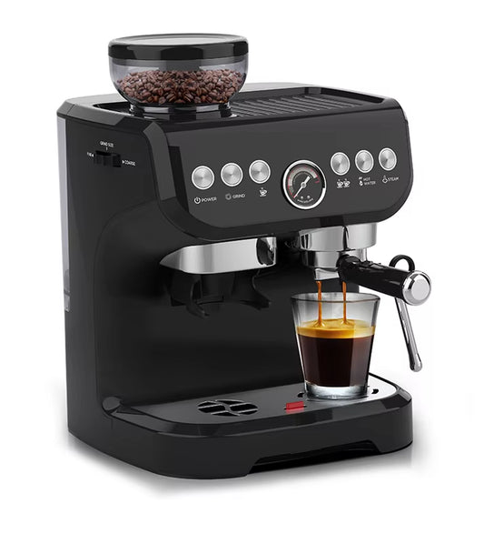 Expresso Coffee Machine a Cafe Commercial Expresso Machine with Grinder